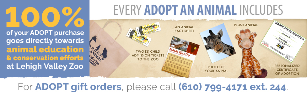 Adopt an Animal - Lehigh Valley Zoo